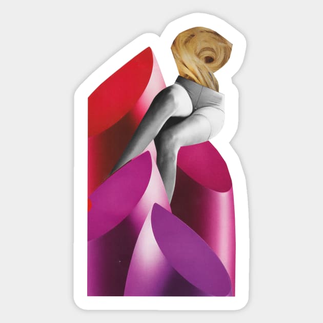 Fall in Lipsticks Sticker by Luca Mainini